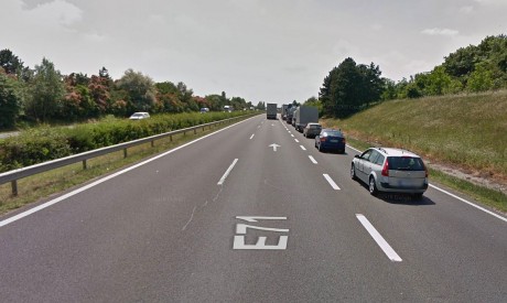 Sebességkorlátozást vezettek be az M7-esen a Fehérvár Centrum lehajtónál